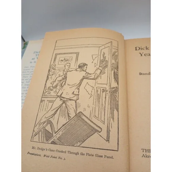 Lot 3 Rare Vintage Herb Kent West Point Fullback 1936 1st Ed HC Book 1911 2 3 YR - Picture 11 of 16